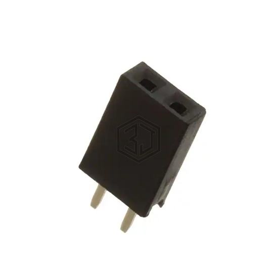 RS1-02-G - Adam Tech - Rectangular Connectors - Headers, Receptacles, Female Sockets