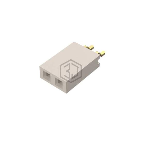 BG300-02-A-L-A - GCT - Rectangular Connectors - Headers, Receptacles, Female Sockets