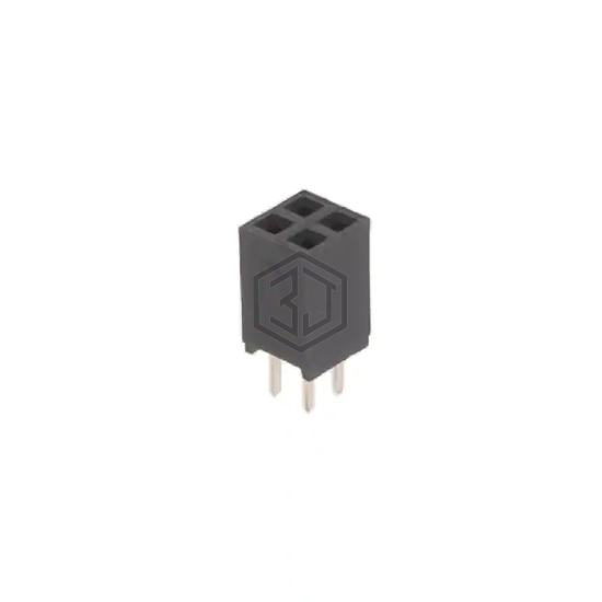 RS2-04-G - Adam Tech - Rectangular Connectors - Headers, Receptacles, Female Sockets