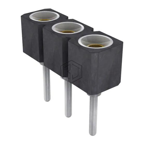 310-87-103-41-001101 - Preci-Dip - Rectangular Connectors - Headers, Receptacles, Female Sockets