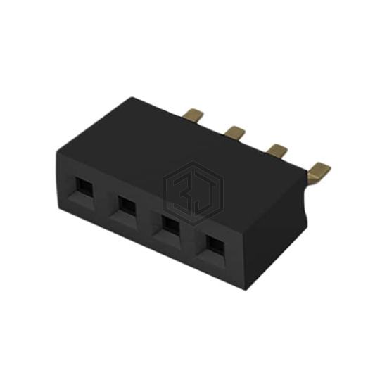 BC075-04-A-L-A - GCT - Rectangular Connectors - Headers, Receptacles, Female Sockets