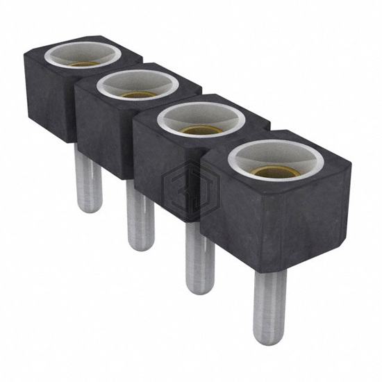 315-87-104-41-003101 - Preci-Dip - Rectangular Connectors - Headers, Receptacles, Female Sockets