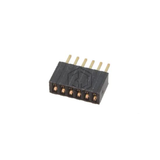 HRS-1B-06-GA - Adam Tech - Rectangular Connectors - Headers, Receptacles, Female Sockets