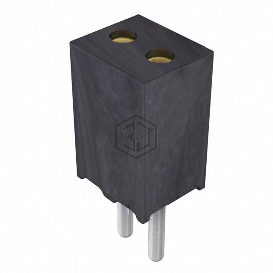 851-87-002-10-001101 - Preci-Dip - Rectangular Connectors - Headers, Receptacles, Female Sockets
