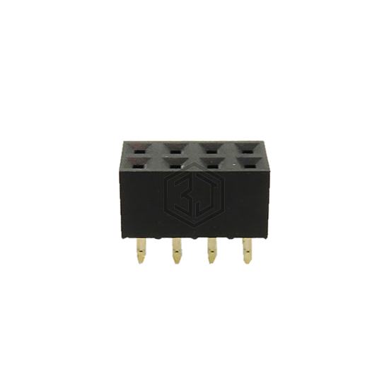 2RS2-08-G - Adam Tech - Rectangular Connectors - Headers, Receptacles, Female Sockets