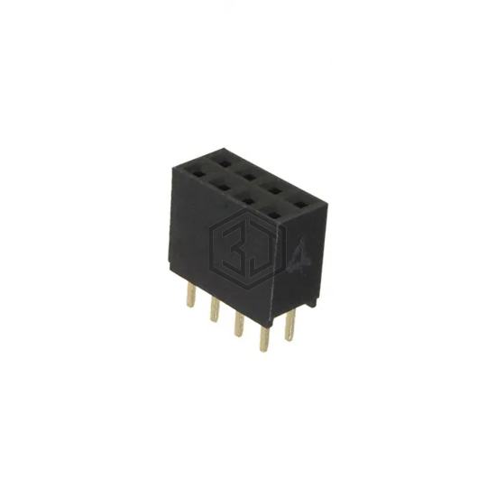 RS2-08-G - Adam Tech - Rectangular Connectors - Headers, Receptacles, Female Sockets