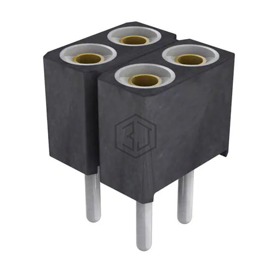 803-87-004-10-012101 - Preci-Dip - Rectangular Connectors - Headers, Receptacles, Female Sockets
