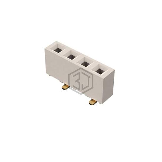 BG306-04-A-1-0400-L-B - GCT - Rectangular Connectors - Headers, Receptacles, Female Sockets