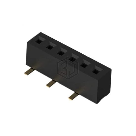 BC070-06-A-1-L-C - GCT - Rectangular Connectors - Headers, Receptacles, Female Sockets