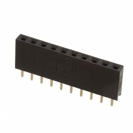 RS1-10-G - Adam Tech - Rectangular Connectors - Headers, Receptacles, Female Sockets