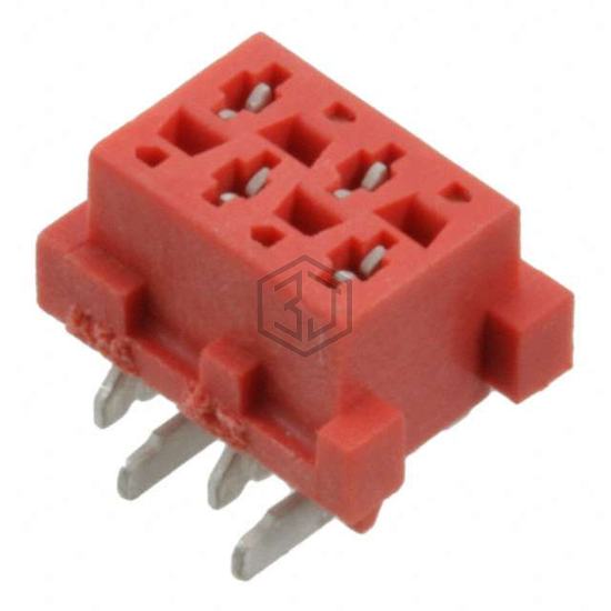 188275-4 - TE Connectivity AMP Connectors - Rectangular Connectors - Headers, Receptacles, Female Sockets