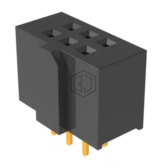 SFH11-NPPC-D03-ST-BK - Sullins Connector Solutions - Rectangular Connectors - Headers, Receptacles, Female Sockets