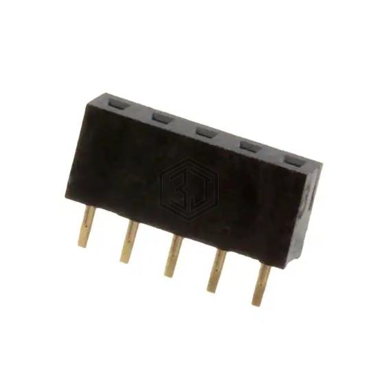 2RS1-05-G - Adam Tech - Rectangular Connectors - Headers, Receptacles, Female Sockets