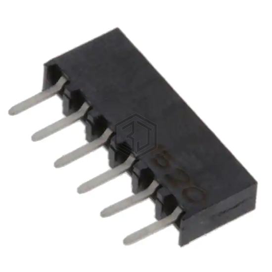 2314876-6 - TE Connectivity AMP Connectors - Rectangular Connectors - Headers, Receptacles, Female Sockets