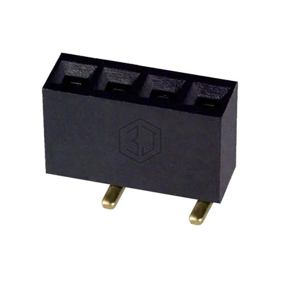 NPPC041KFXC-RC - Sullins Connector Solutions - Rectangular Connectors - Headers, Receptacles, Female Sockets
