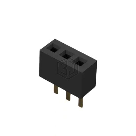 BC065-03-A-L-D - GCT - Rectangular Connectors - Headers, Receptacles, Female Sockets