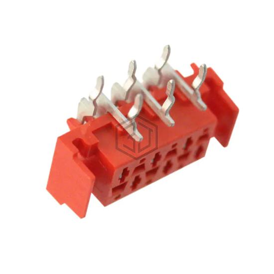 338070-6 - TE Connectivity AMP Connectors - Rectangular Connectors - Headers, Receptacles, Female Sockets