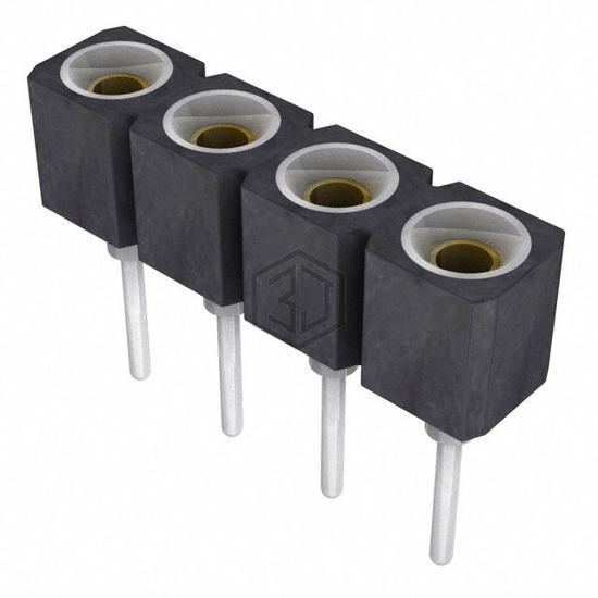 310-47-104-41-001000 - Mill-Max Manufacturing Corp. - Rectangular Connectors - Headers, Receptacles, Female Sockets