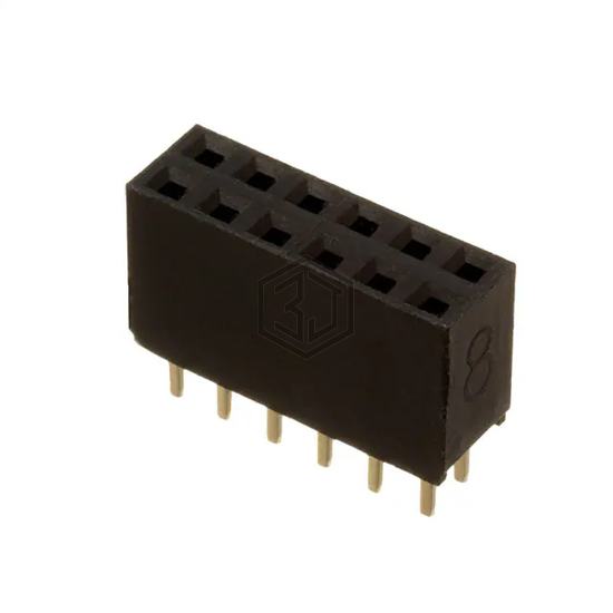 RS2-12-G - Adam Tech - Rectangular Connectors - Headers, Receptacles, Female Sockets
