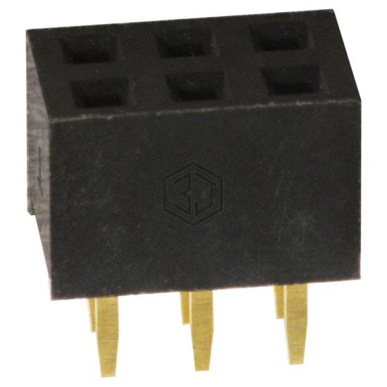 NPPN032AFCN-RC - Sullins Connector Solutions - Rectangular Connectors - Headers, Receptacles, Female Sockets