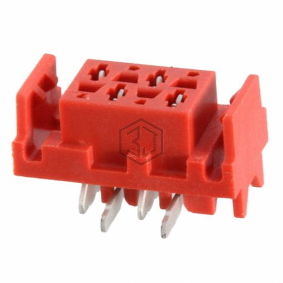 338069-4 - TE Connectivity AMP Connectors - Rectangular Connectors - Headers, Receptacles, Female Sockets