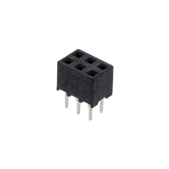 2314822-6 - TE Connectivity AMP Connectors - Rectangular Connectors - Headers, Receptacles, Female Sockets
