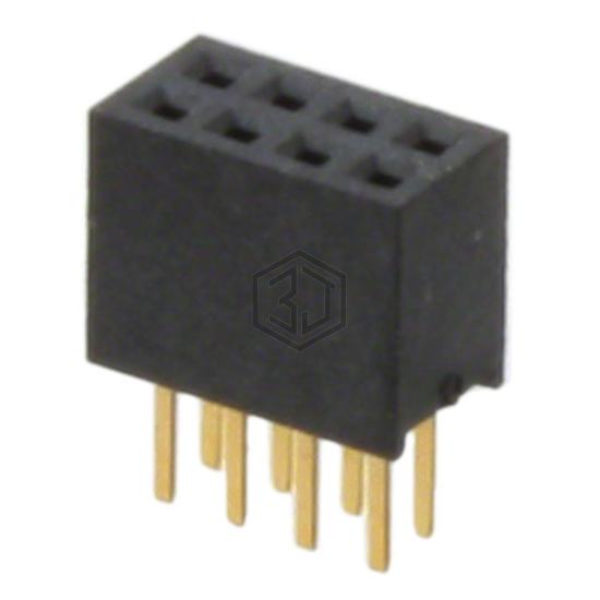20021311-00008T4LF - Amphenol ICC (FCI) - Rectangular Connectors - Headers, Receptacles, Female Sockets