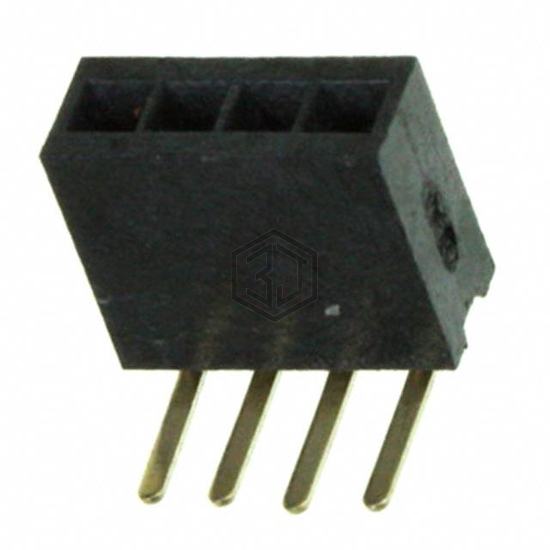 LPPB041NGCN-RC - Sullins Connector Solutions - Rectangular Connectors - Headers, Receptacles, Female Sockets