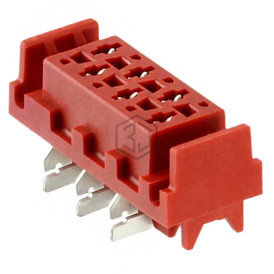 338069-6 - TE Connectivity AMP Connectors - Rectangular Connectors - Headers, Receptacles, Female Sockets