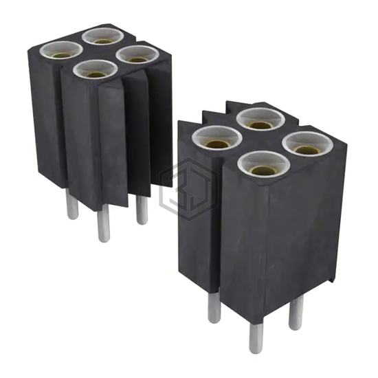 803-87-040-10-001101 - Preci-Dip - Rectangular Connectors - Headers, Receptacles, Female Sockets
