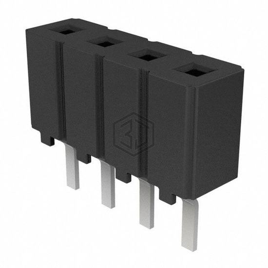 CES-104-01-L-S - Samtec Inc. - Rectangular Connectors - Headers, Receptacles, Female Sockets