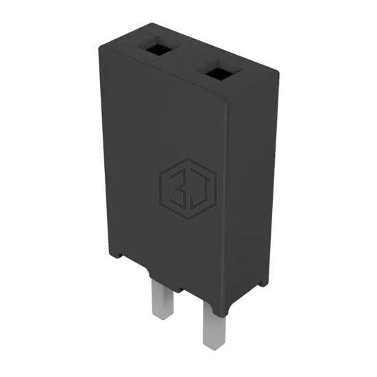 SQT-102-01-F-S - Samtec Inc. - Rectangular Connectors - Headers, Receptacles, Female Sockets