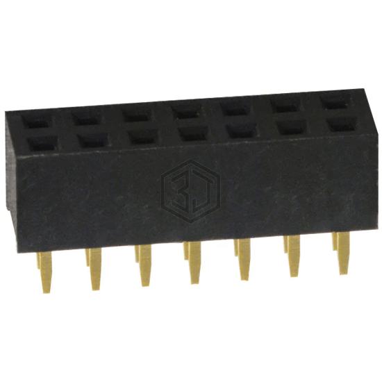 NPPN072AFCN-RC - Sullins Connector Solutions - Rectangular Connectors - Headers, Receptacles, Female Sockets