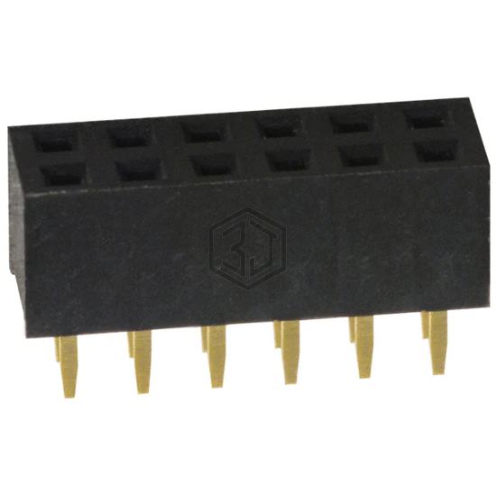NPPN062AFCN-RC - Sullins Connector Solutions - Rectangular Connectors - Headers, Receptacles, Female Sockets