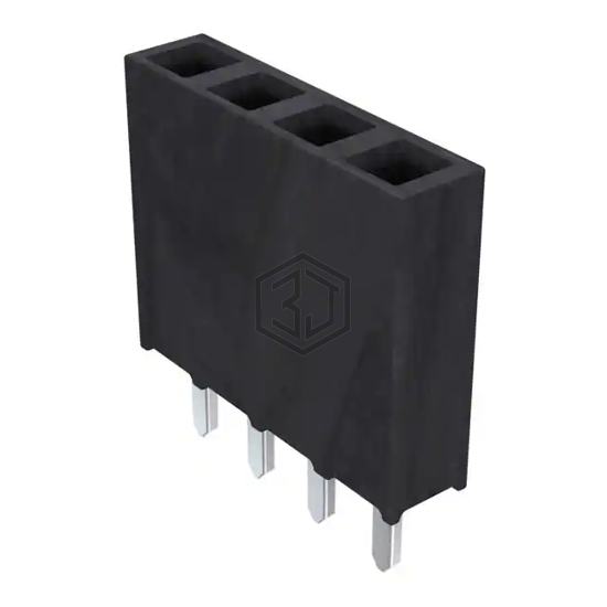 SSW-104-01-L-S - Samtec Inc. - Rectangular Connectors - Headers, Receptacles, Female Sockets