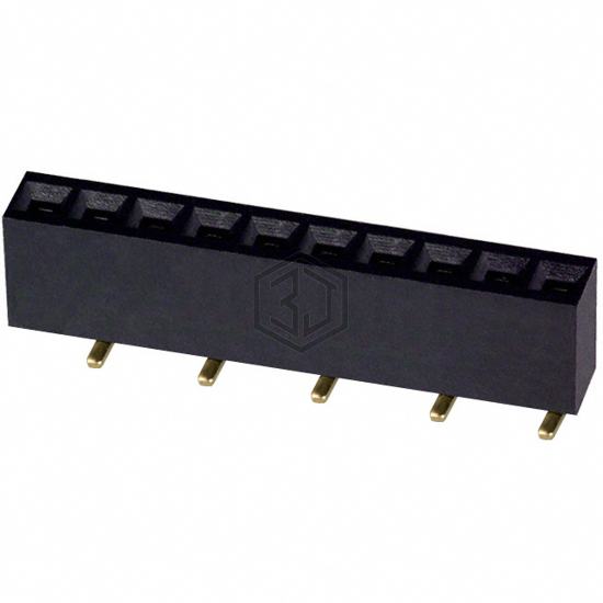 NPPC101KFXC-RC - Sullins Connector Solutions - Rectangular Connectors - Headers, Receptacles, Female Sockets