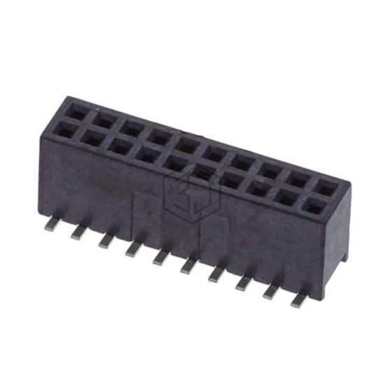 20021321-10020C4LF - Amphenol ICC (FCI) - Rectangular Connectors - Headers, Receptacles, Female Sockets