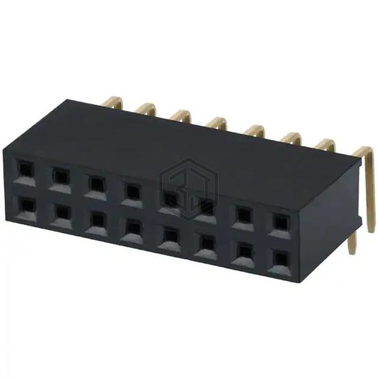 PPPC082LJBN-RC - Sullins Connector Solutions - Rectangular Connectors - Headers, Receptacles, Female Sockets