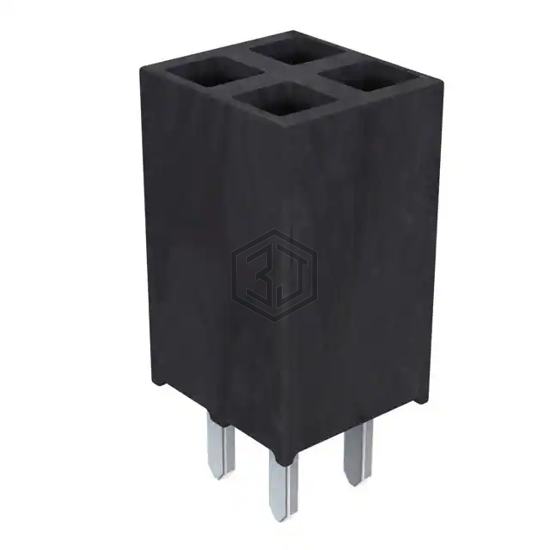 SSW-102-01-F-D - Samtec Inc. - Rectangular Connectors - Headers, Receptacles, Female Sockets