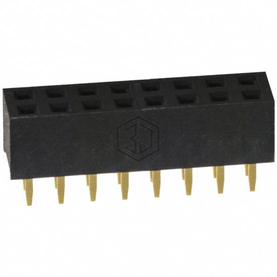 NPPN082AFCN-RC - Sullins Connector Solutions - Rectangular Connectors - Headers, Receptacles, Female Sockets