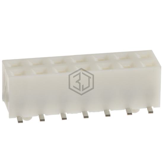 A3A-14DA-2SV(71) - Hirose Electric Co Ltd - Rectangular Connectors - Headers, Receptacles, Female Sockets