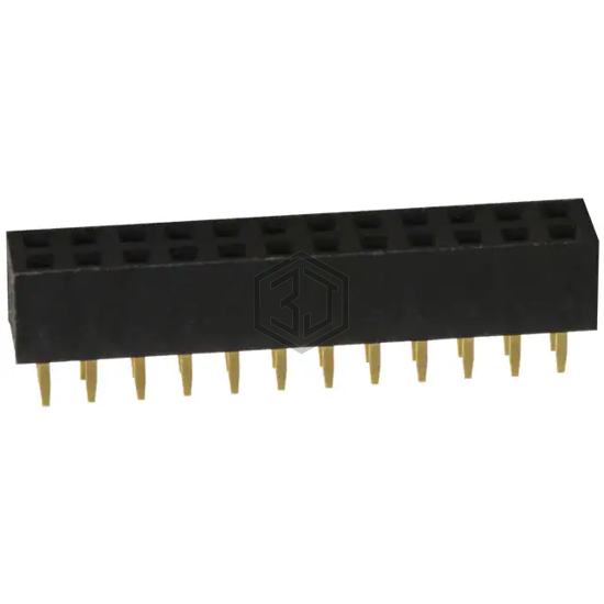 NPPN122AFCN-RC - Sullins Connector Solutions - Rectangular Connectors - Headers, Receptacles, Female Sockets