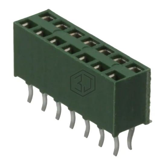 215307-7 - TE Connectivity AMP Connectors - Rectangular Connectors - Headers, Receptacles, Female Sockets