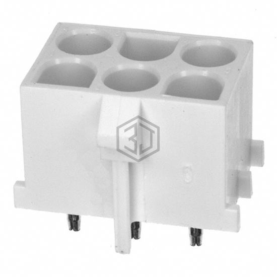 643424-1 - TE Connectivity AMP Connectors - Rectangular Connectors - Headers, Receptacles, Female Sockets