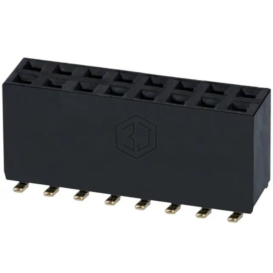 NPPC082KFMS-RC - Sullins Connector Solutions - Rectangular Connectors - Headers, Receptacles, Female Sockets