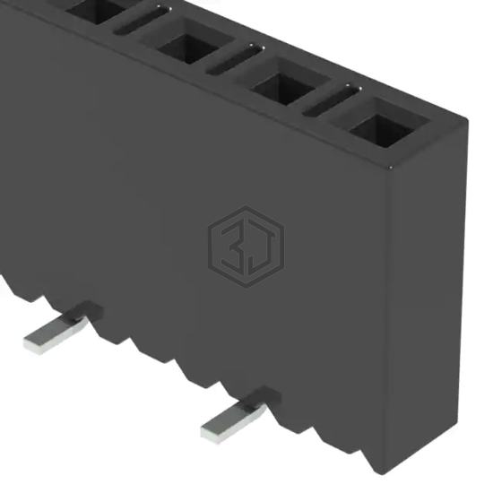 SSM-150-L-SV-BE - Samtec Inc. - Rectangular Connectors - Headers, Receptacles, Female Sockets