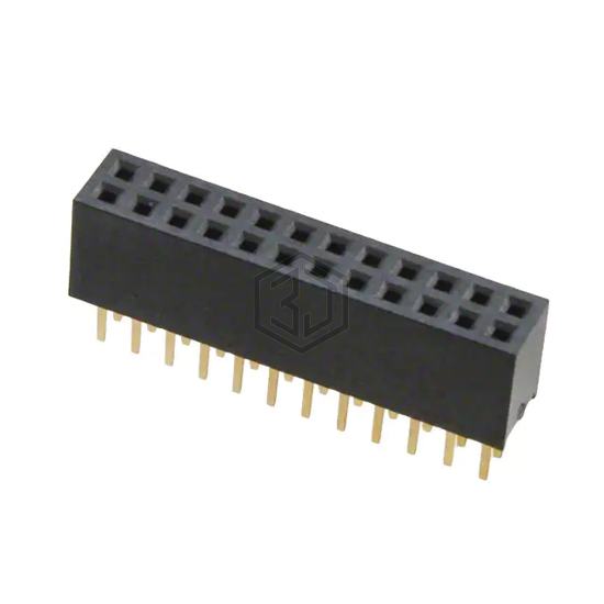 20021311-00024T4LF - Amphenol ICC (FCI) - Rectangular Connectors - Headers, Receptacles, Female Sockets