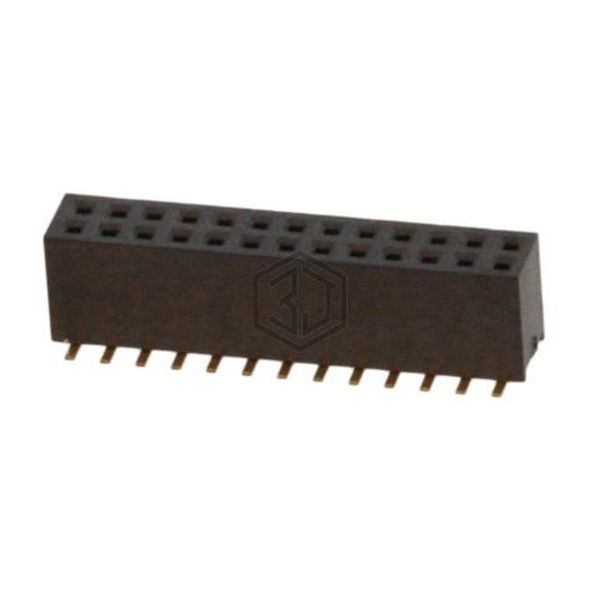 20021321-00026T4LF - Amphenol ICC (FCI) - Rectangular Connectors - Headers, Receptacles, Female Sockets