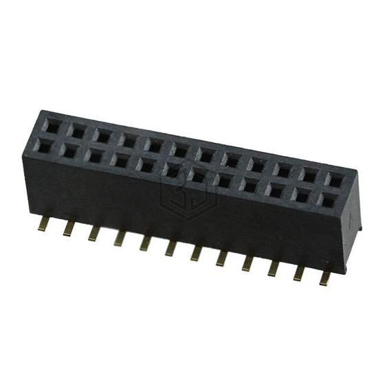 20021321-00024T4LF - Amphenol ICC (FCI) - Rectangular Connectors - Headers, Receptacles, Female Sockets