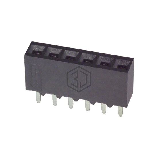 535541-4 - TE Connectivity AMP Connectors - Rectangular Connectors - Headers, Receptacles, Female Sockets
